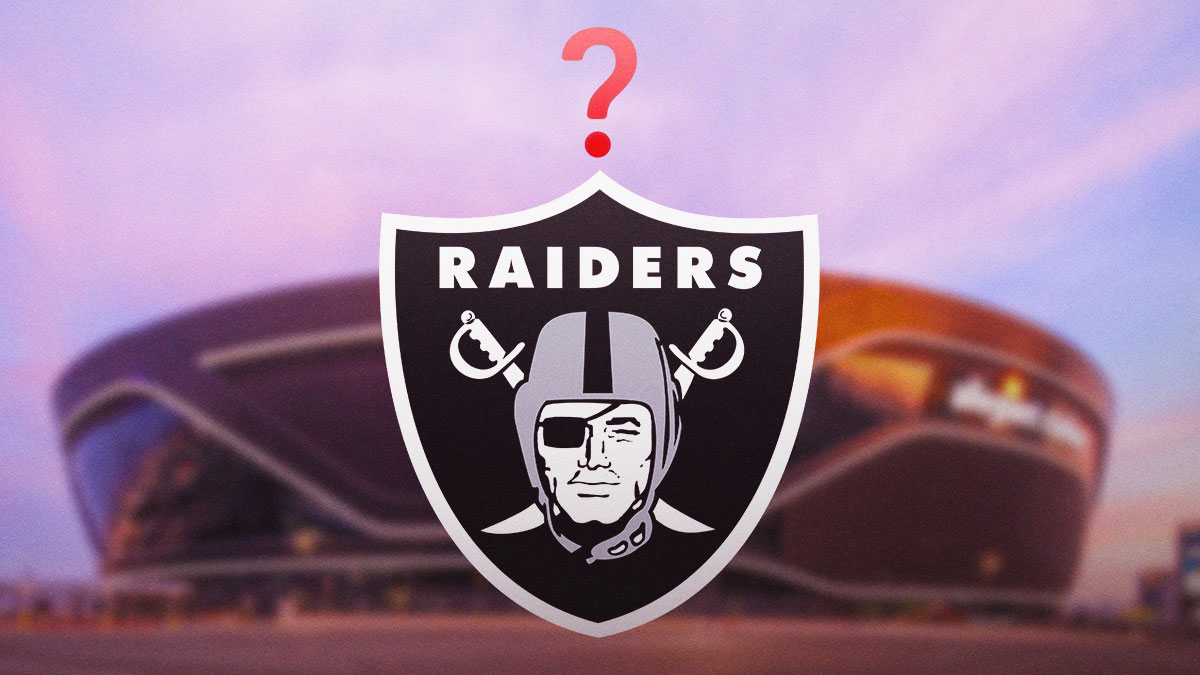 Raiders, Allegiant Stadium, question mark above