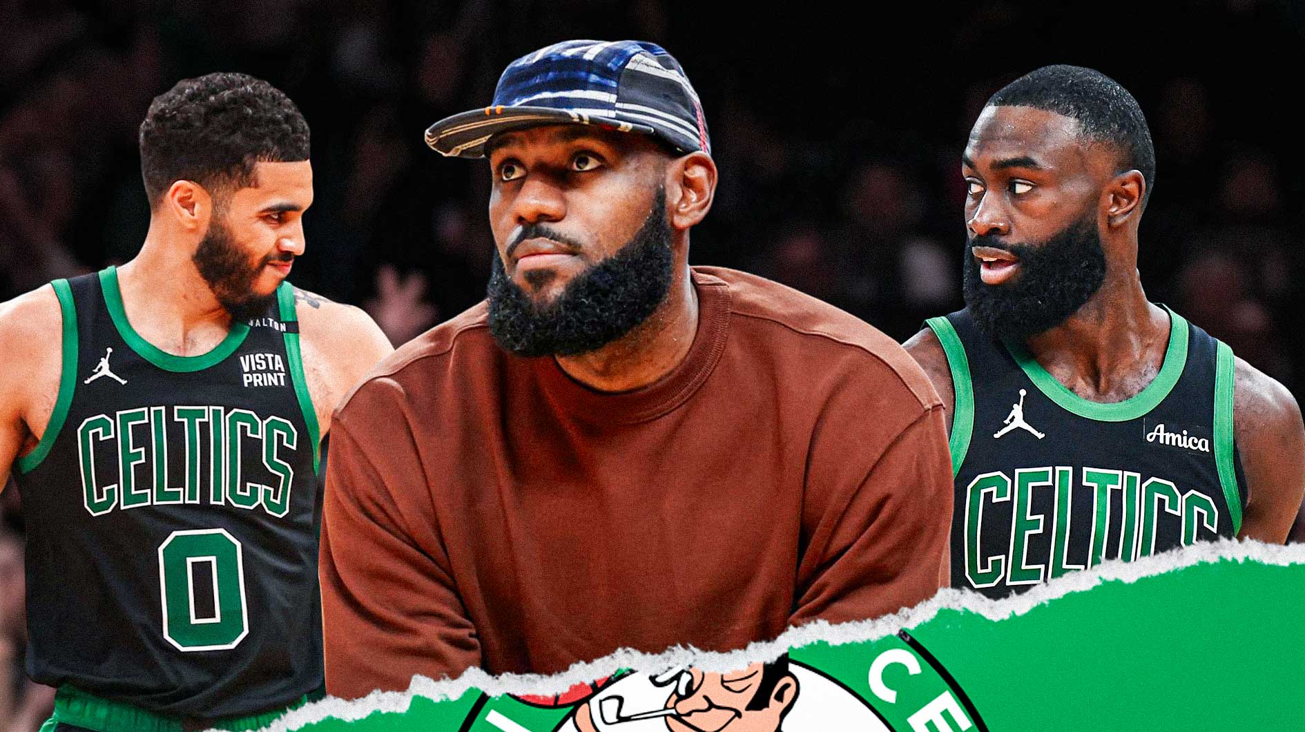 Celtics news: LeBron James lobs 'bored' accusation at Boston, Jayson Tatum, Jaylen Brown