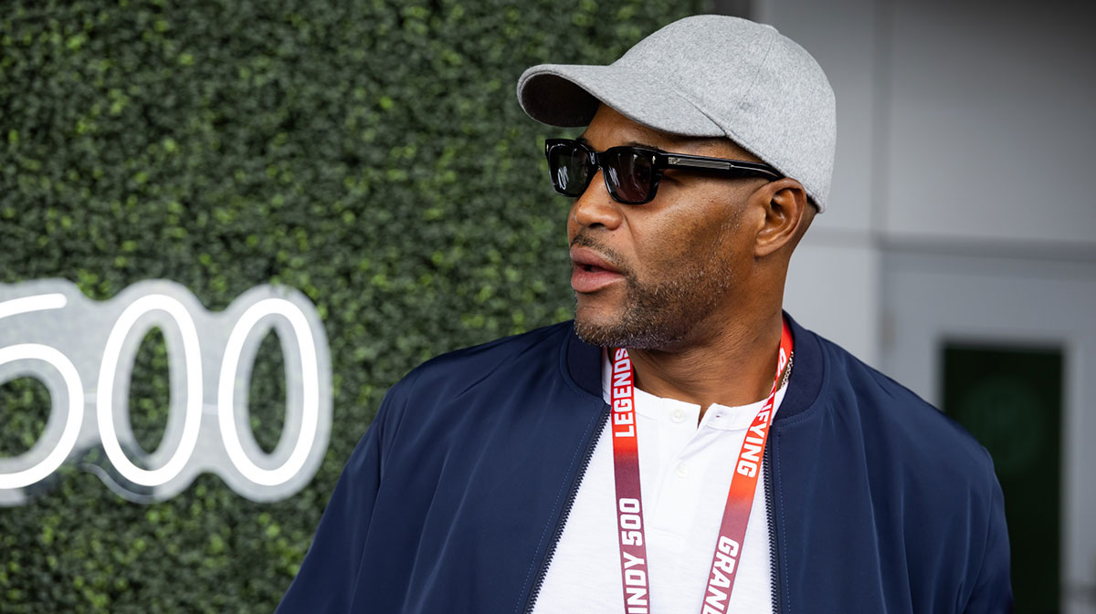 Michael Strahan in attendance during the 109th Running of the Indianapolis 500