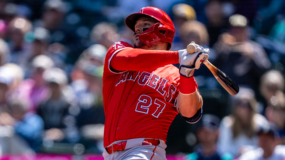 Angels’ Mike Trout calms fears with injury update