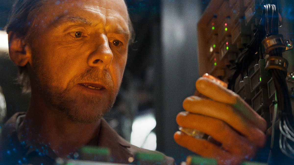 Simon Pegg.