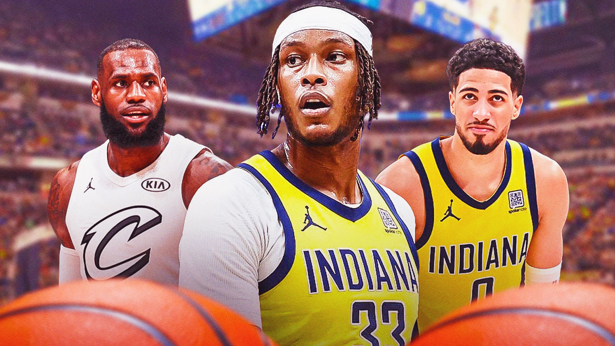 Myles Turner, Indiana Pacers, Cleveland Cavaliers, LeBron James, Tyrese Haliburton