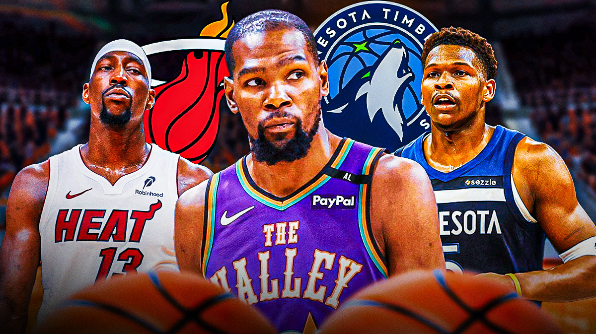 NBA rumors: Heat, Timberwolves expected to pursue Kevin Durant trade with Suns