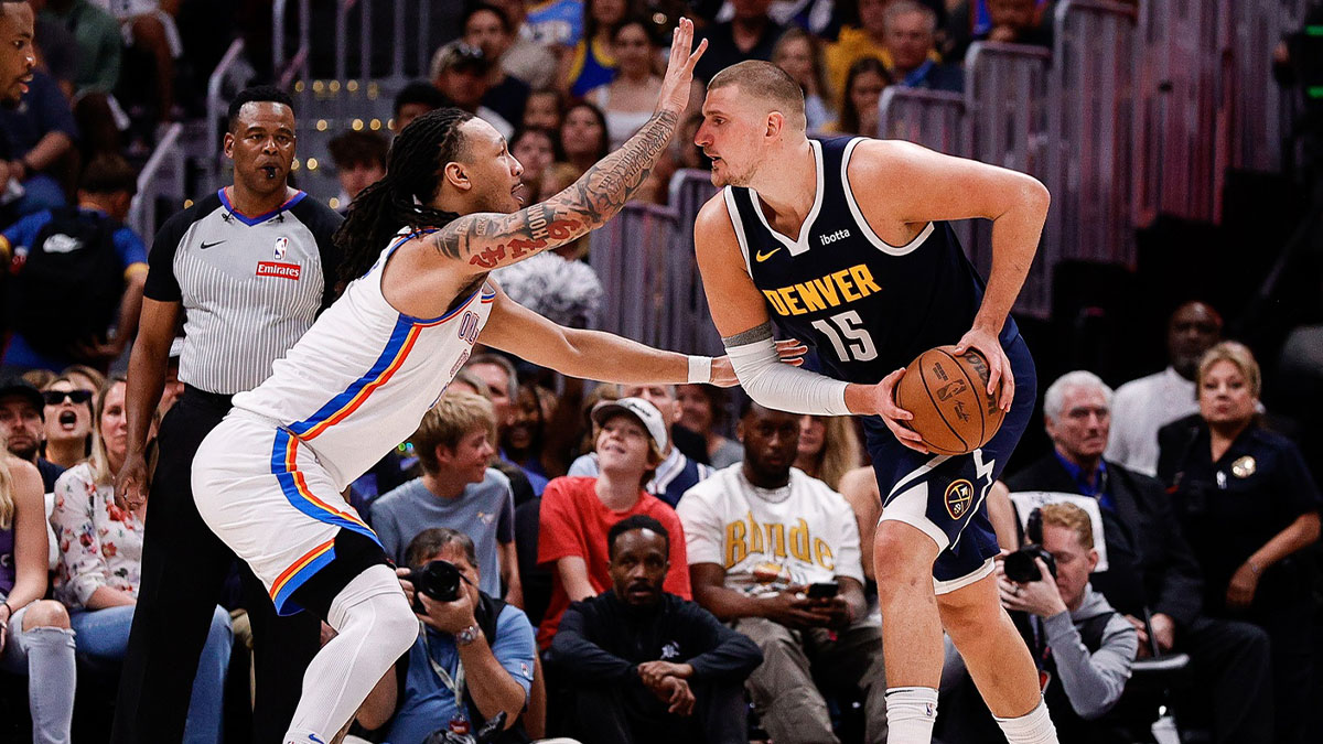 Nuggets’ Nikola Jokic’s 1 3-point make in 1st half of Game 4 was his most ridiculous