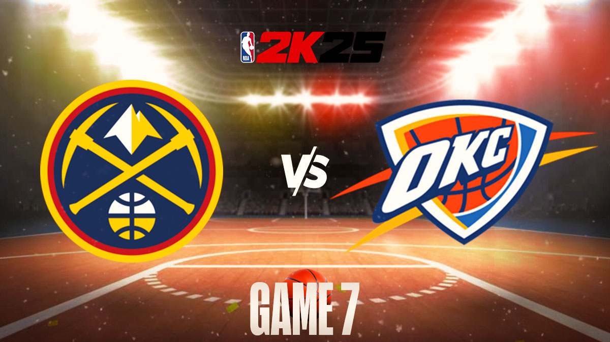 Nuggets vs. Thunder Game 7 Results According to NBA 2K25