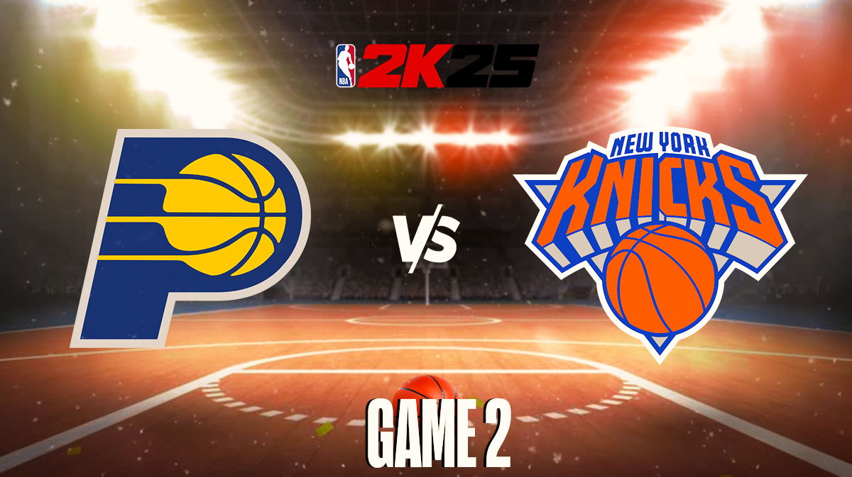 Pacers vs. Knicks Game 2 Results According to NBA 2K25