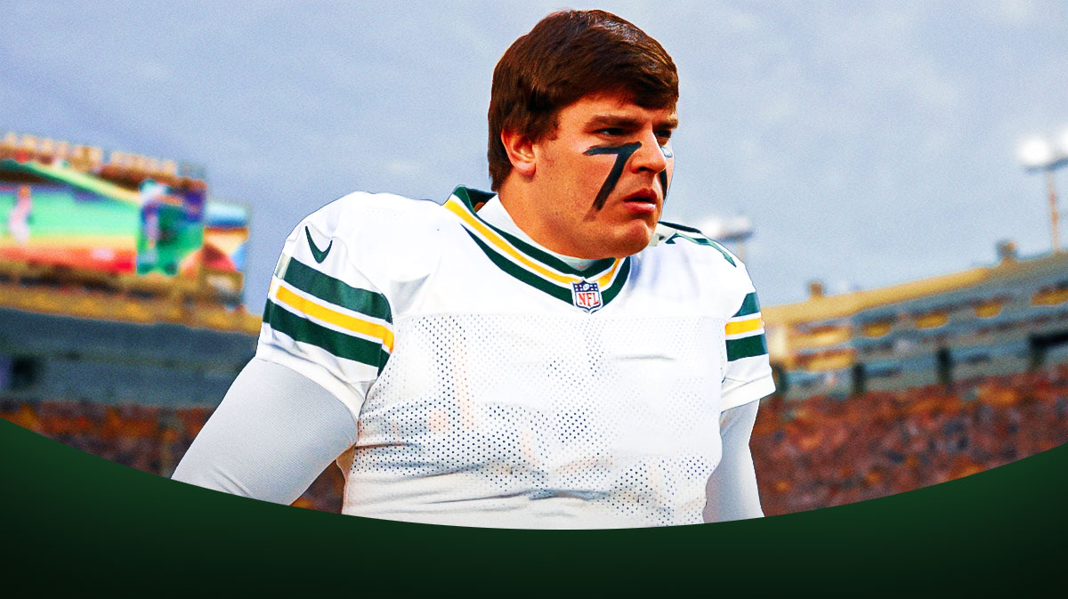 Trey Hendrickson in Packers jersey.