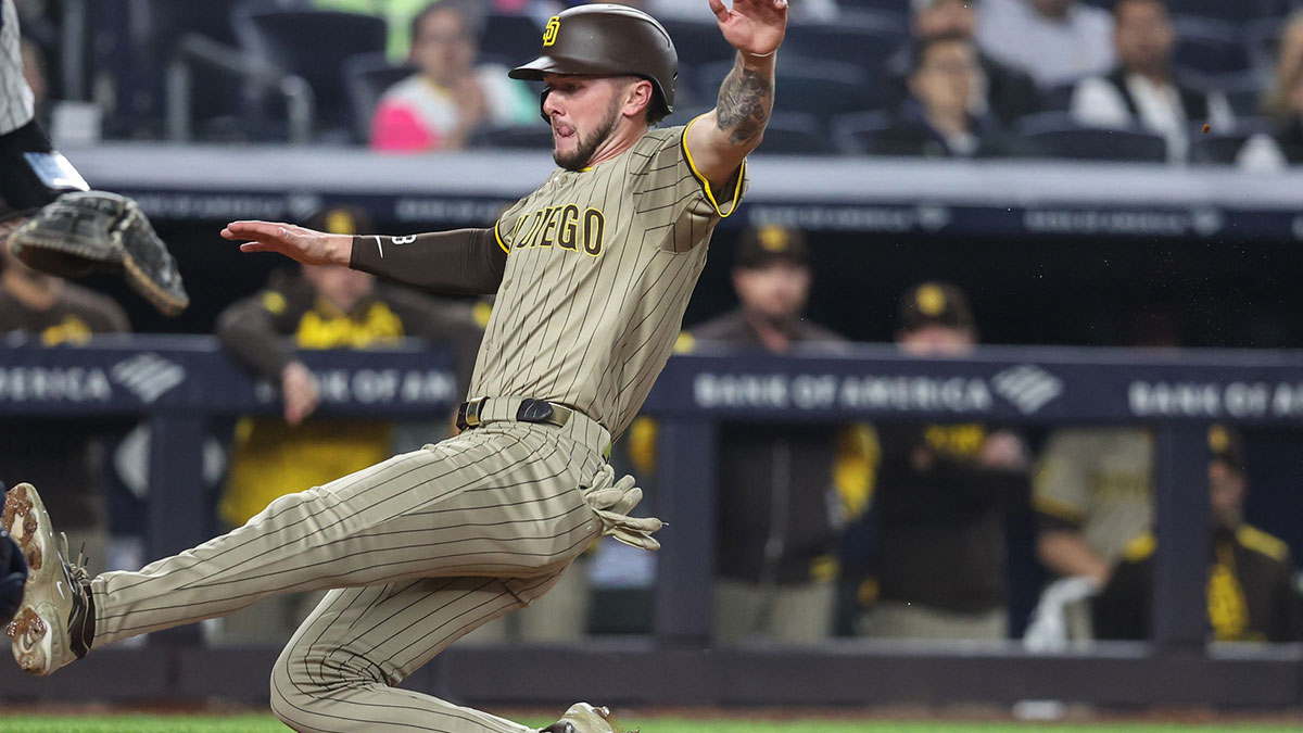 Padres’ Jackson Merrill wastes no time with big hit after injury return