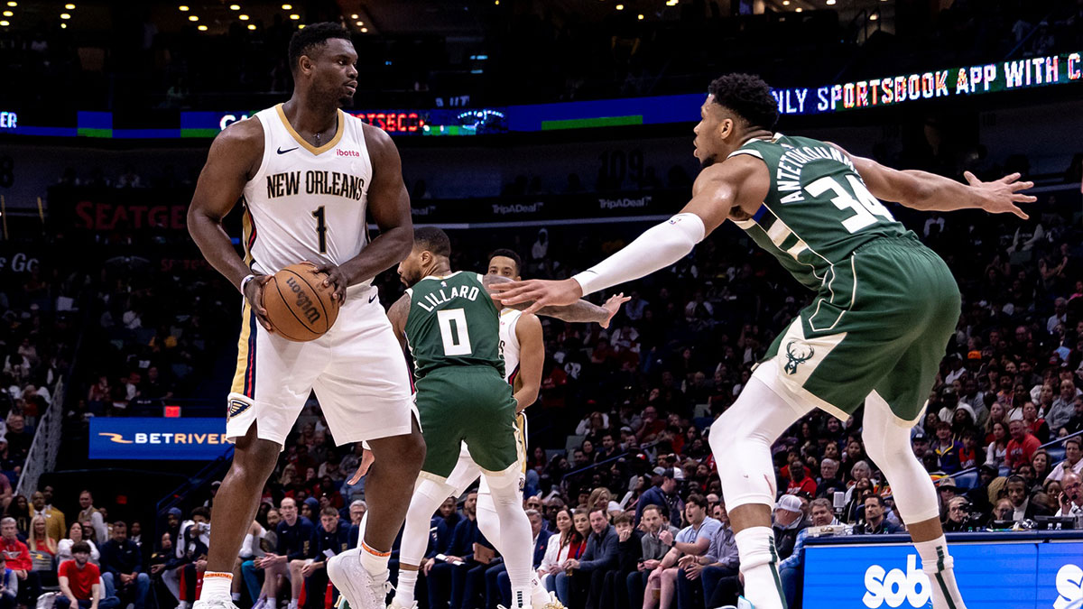 NBA rumors: Rockets intrigued by Giannis trade over Kevin Durant, Zion Williamson