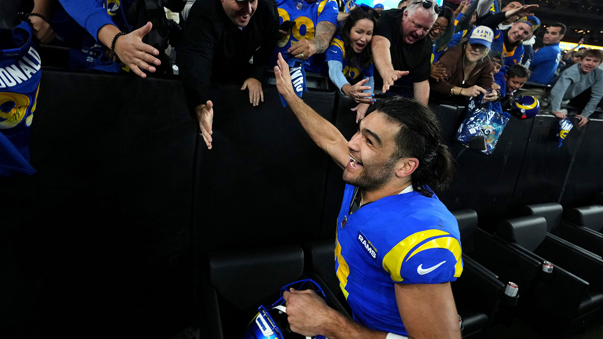 Rams’ Puka Nacua, girlfriend pull off heartwarming pregnancy reveal