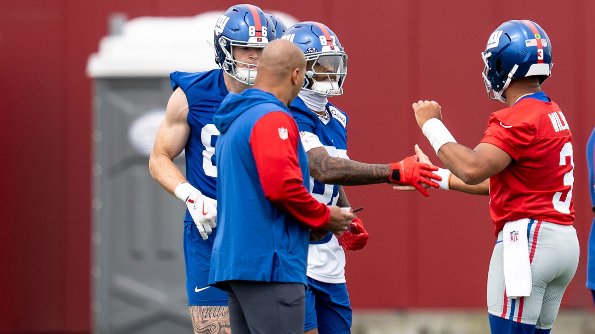 Giants news: Russell Wilson dishes on Jaxson Dart, Jameis Winston led QB room