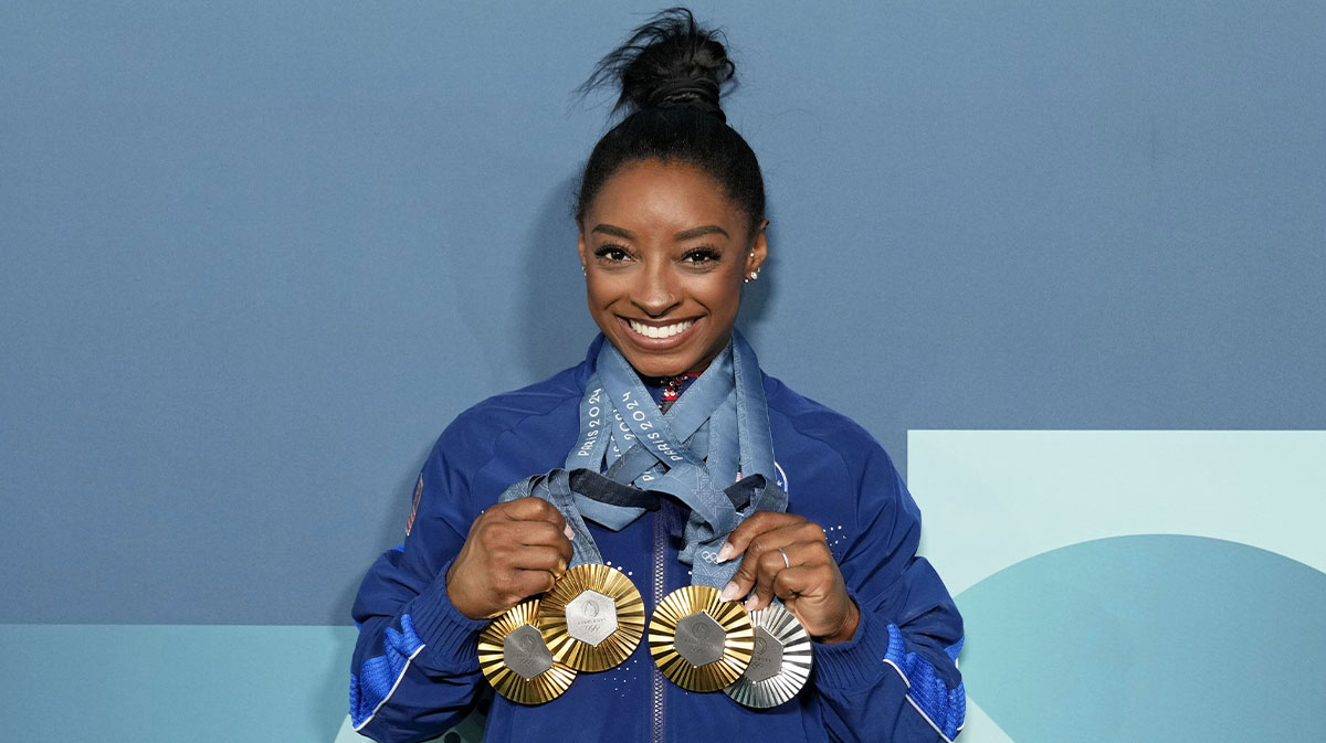 Has Olympian Simone Biles found her post-gymnastics path?