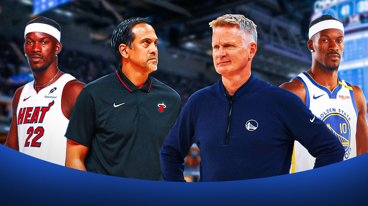 Steve Kerr, Erik Spoelstra, Jimmy Butler, Miami Heat, Golden State Warriors