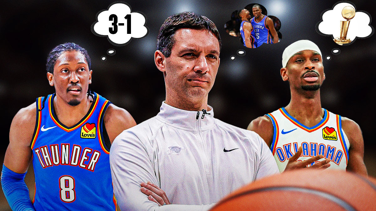 Thunder's Jalen Williams thinking of 3-1, Mark Daigneault thinking of 2016 Thunder, and SGA thinking of championships