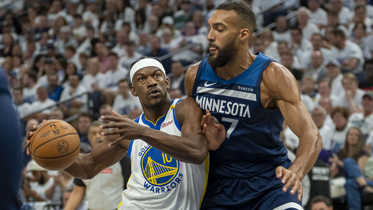 Timberwolves center Rudy Gobert defends Jimmy Butler