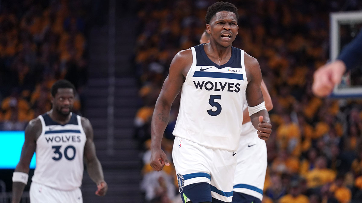 Timberwolves’ Anthony Edwards joins exclusive LeBron, Kobe playoff club vs. Warriors