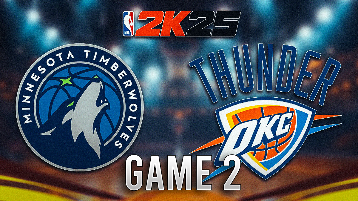 Timberwolves vs. Thunder Game 2 Results According to NBA 2K25