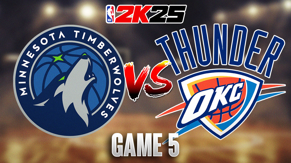 Timberwolves vs. Thunder Game 5 Results According to NBA 2K25