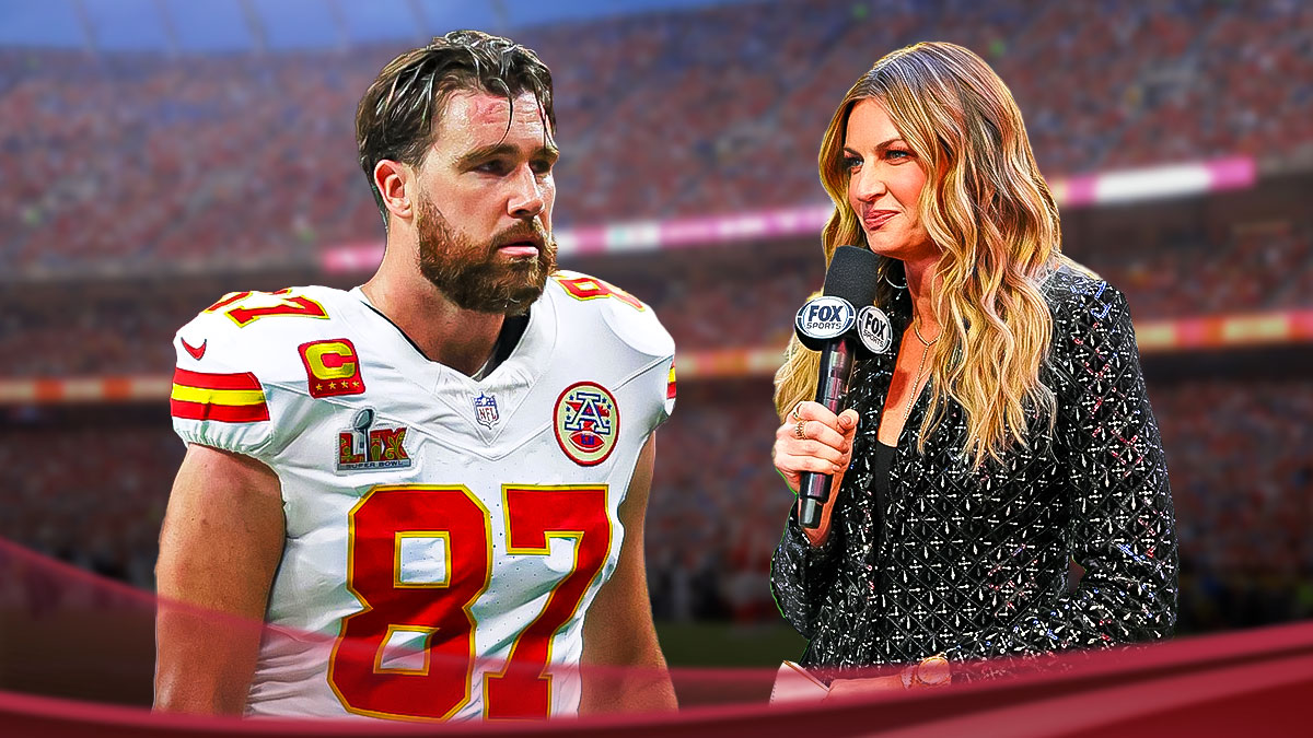 Travis Kelce Erin Andrews