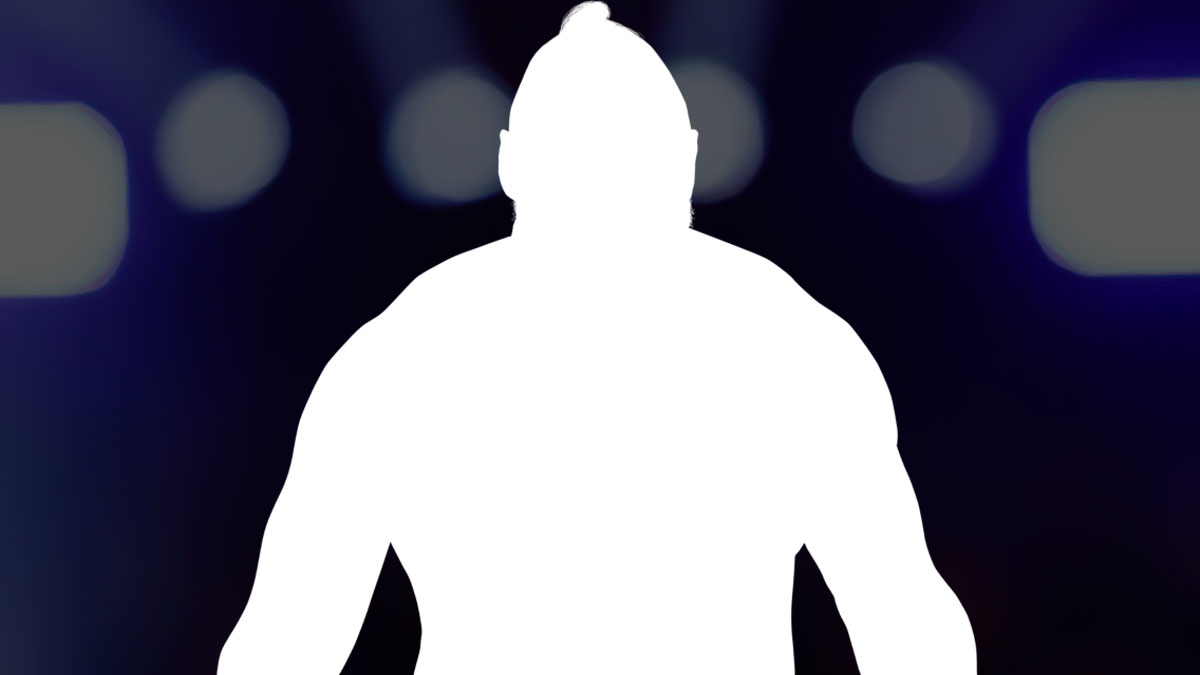 Silhouette of WWE Superstar Brock Lesnar, who sported a new look hair in recent photos during his hiatus.