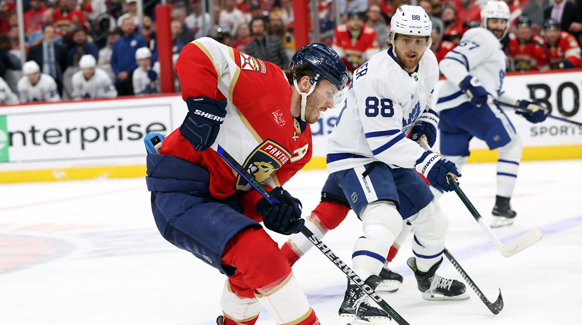 Leafs’ William Nylander responds to Matthew Tkachuk’s stern warning