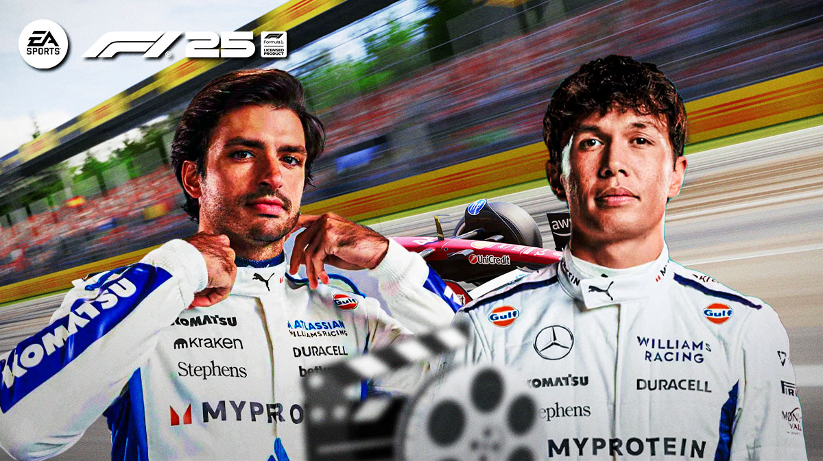 Williams' Carlos Sainz, Alexander Albon React To F1 25 Ratings