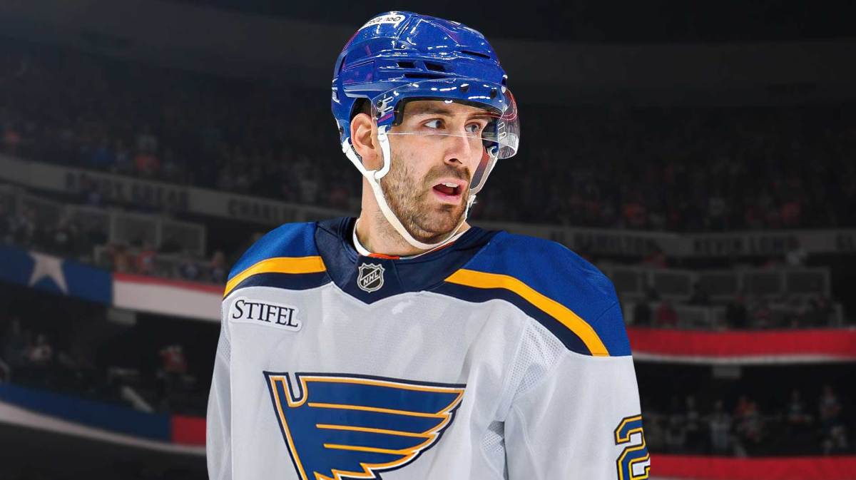Evan Bouchard in a St. Louis Blues Jersey, Blue Trade, Blues Trade target