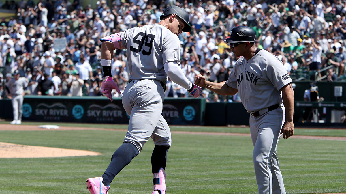 Aaron Judge grants Athletics owner’s wish in Sacramento