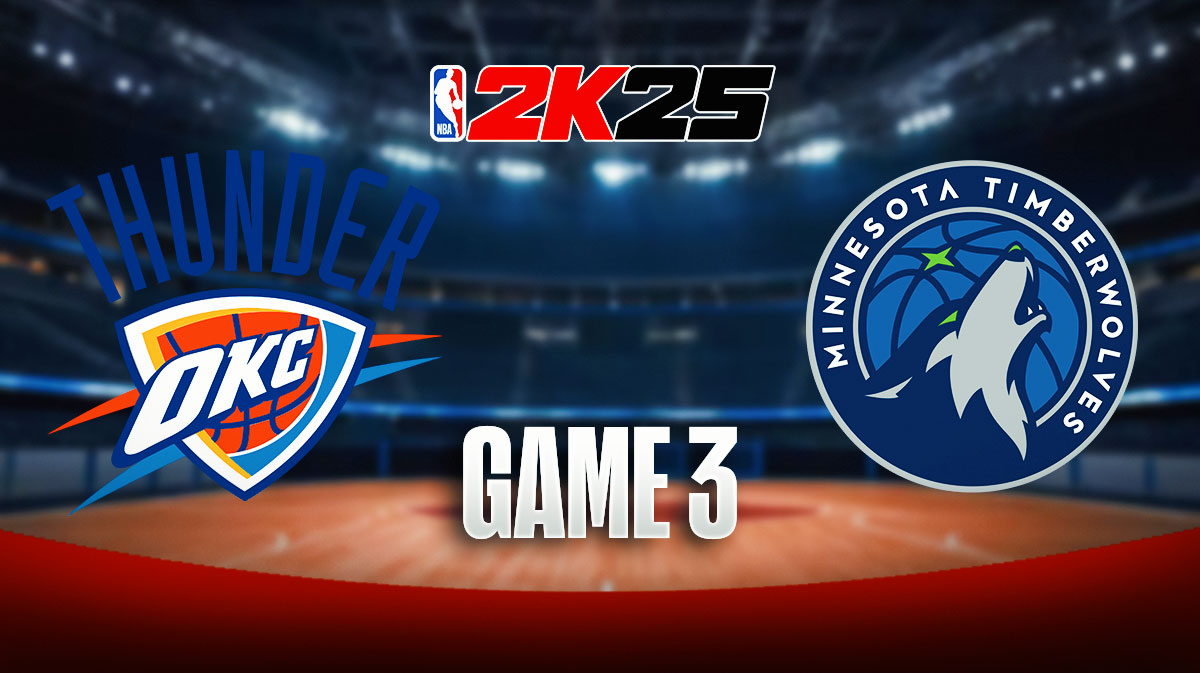 Thunder vs. Timberwolves Game 3 Results According to NBA 2K25