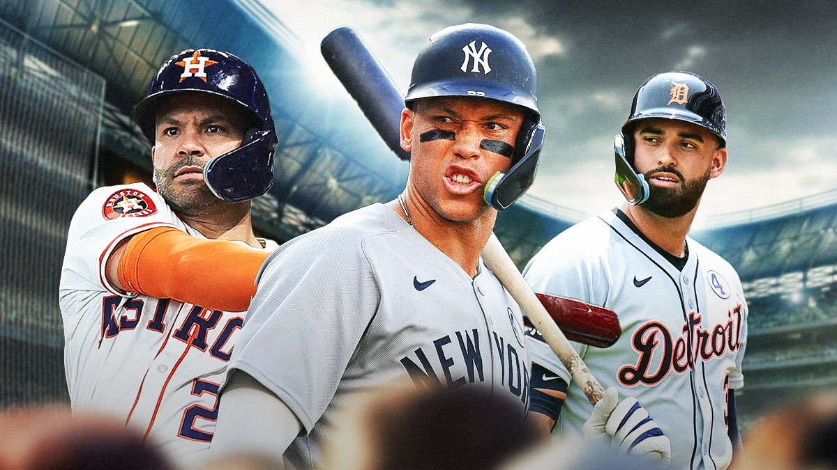 Aaron Judge, Jose Altuve, Riley Greene mlb power rankings