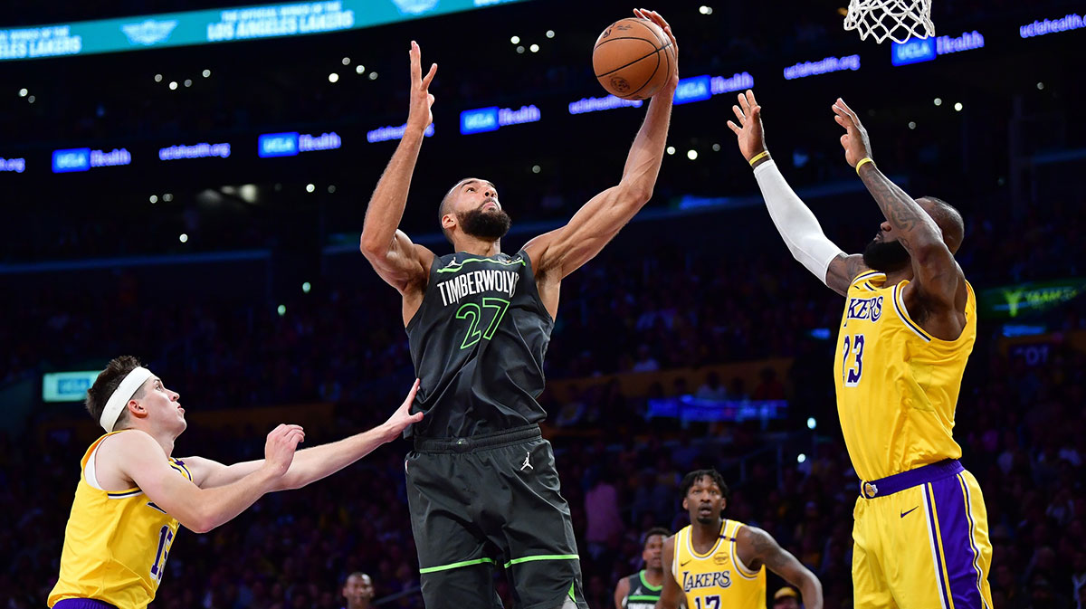 Lakers trade proposal for Rudy Gobert lands coveted center at a steep price