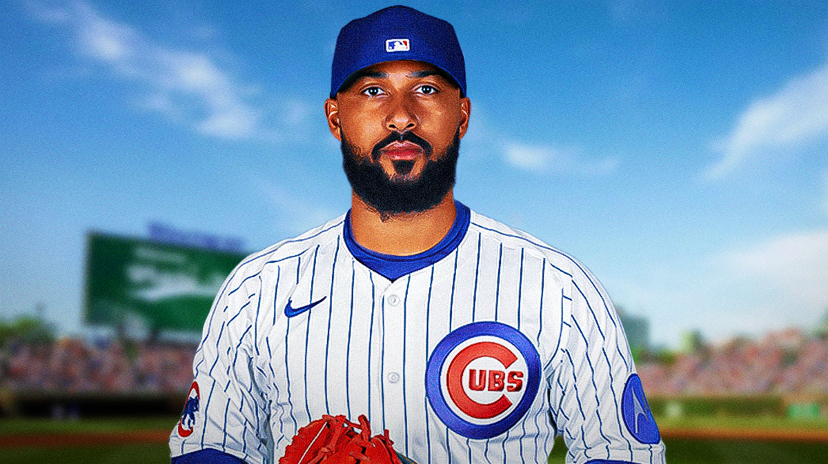 Sandy Alcantara photoshopped in Cubs jersey.