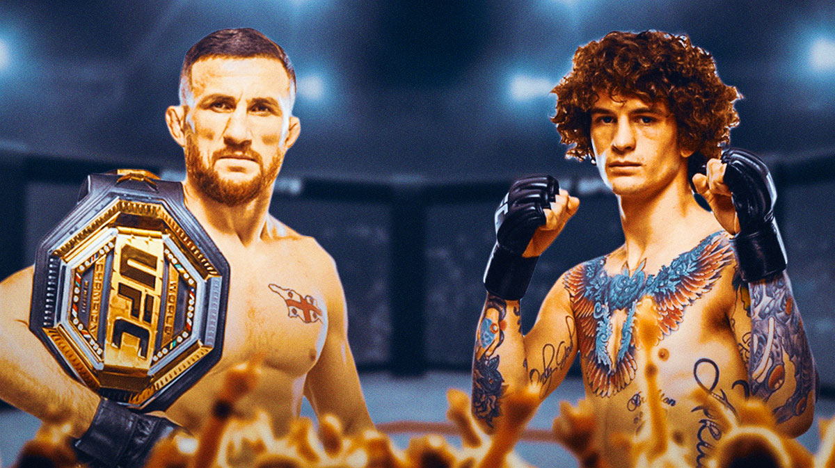 Merab Dvalishvili and Sean O'Malley together.