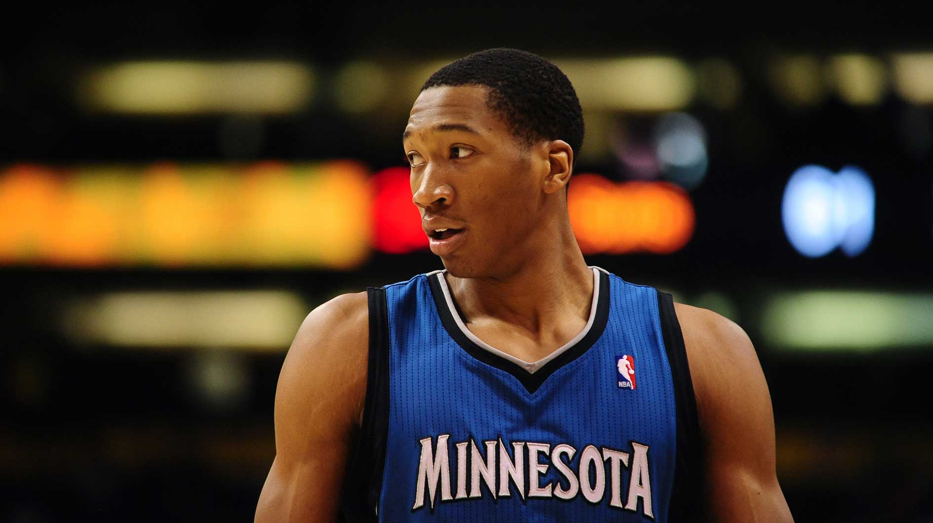 Minnesota Timberwolves forward (4) Wesley Johnson against the Phoenix Suns at the US Airways Center. The Suns defeated the Timberwolves 128-122.