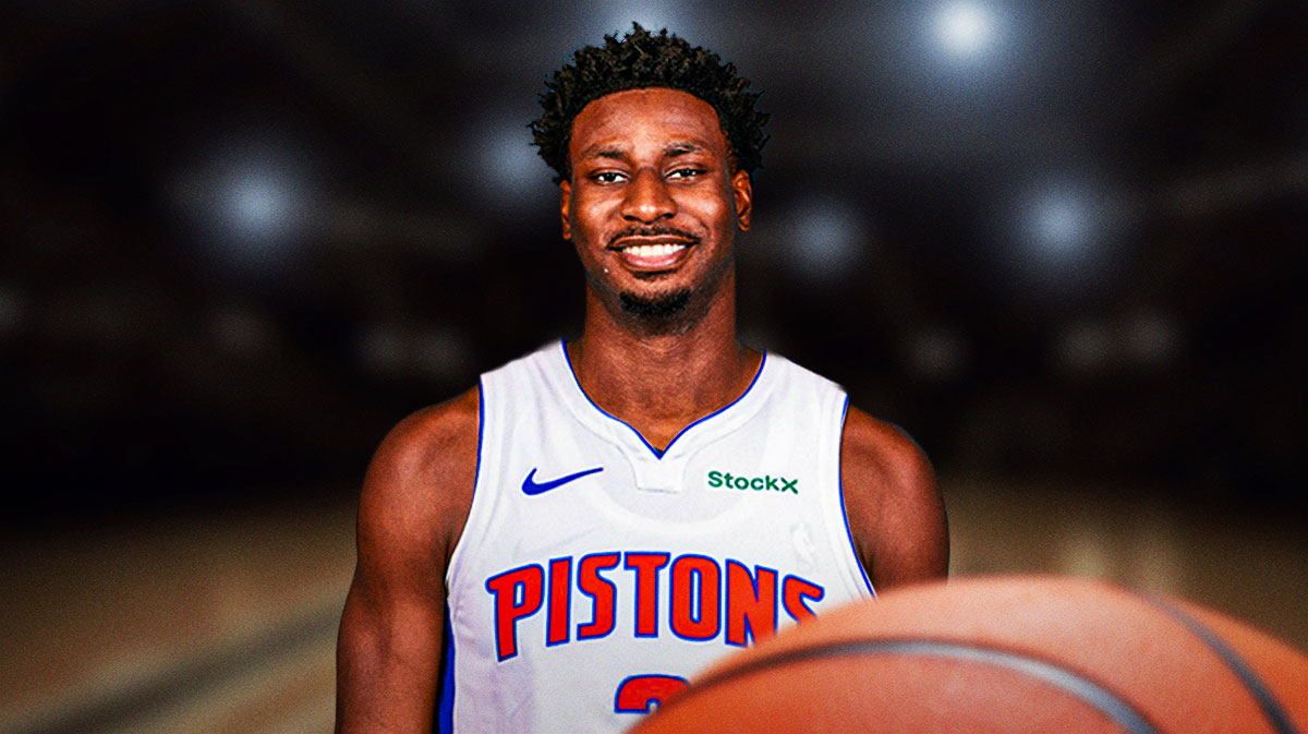 Jaren Jackson Jr photoshopped in Pistons jersey