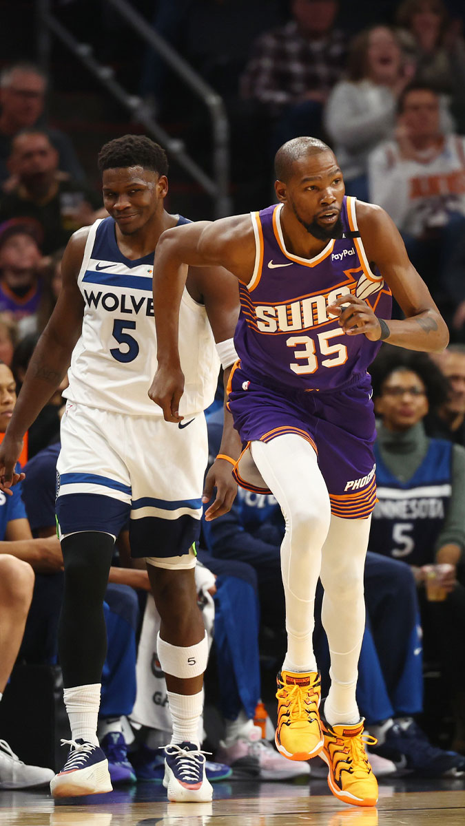 Featured image Anthony Edwards Kevin Durant