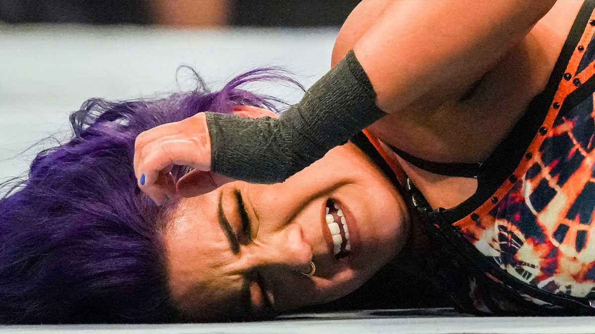 Bayley at the Royal Rumble on February 1, 2025.