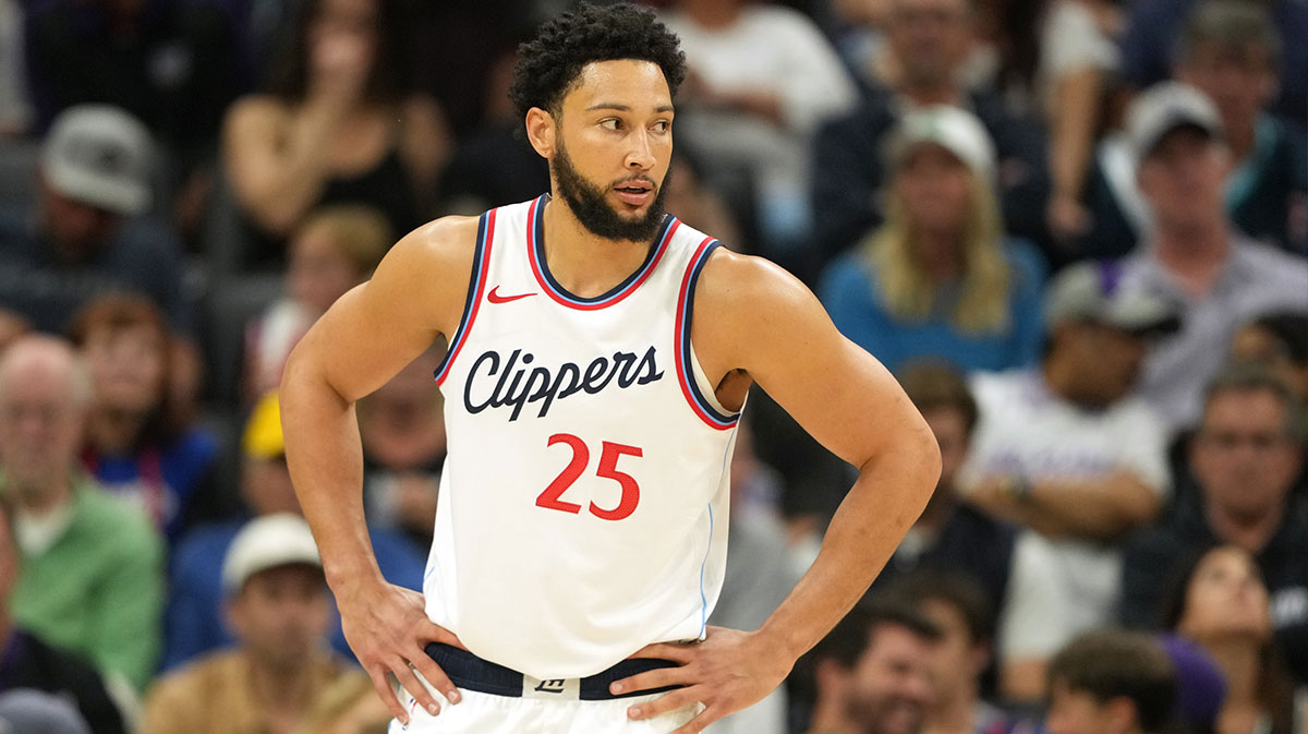 Los Angeles Clippers guard Ben Simmons (25) during the third quarter against the Sacramento Kings at Golden 1 Center.
