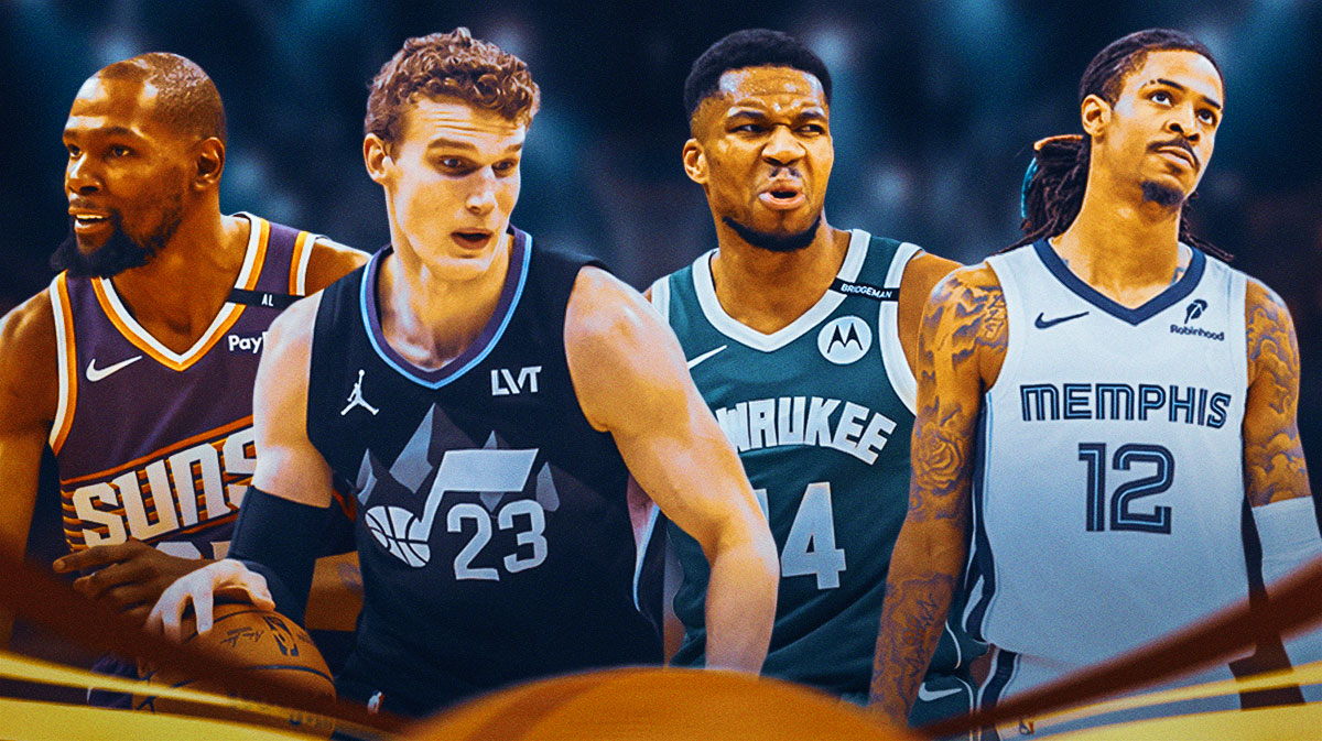 Kevin Durant, Lauri Markkanen, Giannis Antetokounmpo, Ja Morant