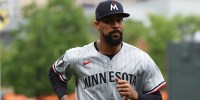 Minnesota Twins outfielder Byron Buxton (25) runs off of the field before a game against the Baltimore Orioles at Oriole Park at Camden Yards.