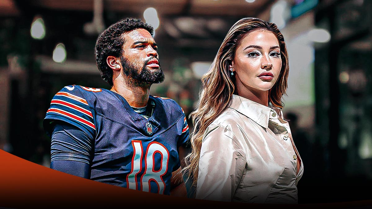 Caleb Williams Madelyn Cline Chicago Bears