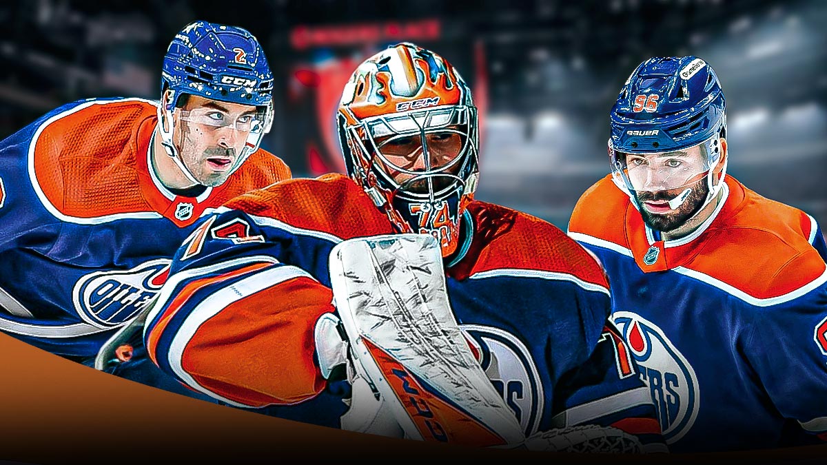 The Edmonton Oilers ahead of the 2025 Stanley Cup Final with the Florida Panthers.