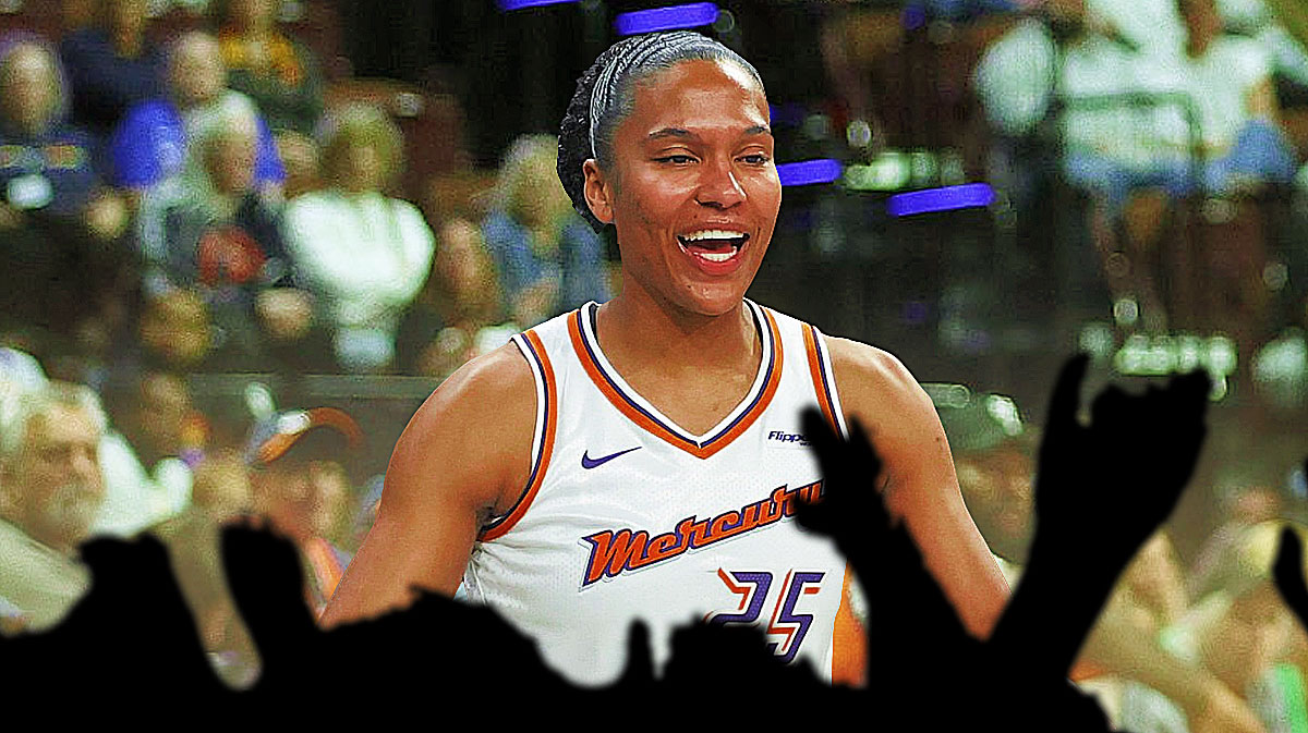 Mercury’s Alyssa Thomas emotionally reacts to Connecticut return