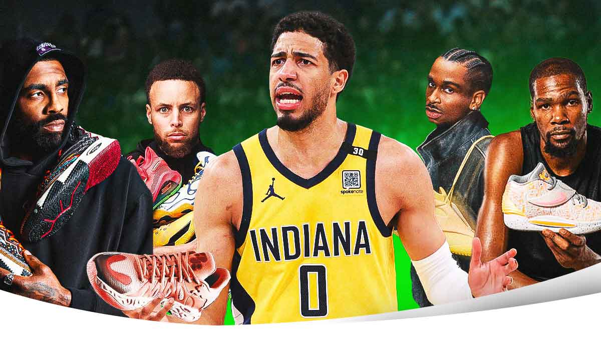 Tyrese Haliburton, Kyrie Irving, Stephen Curry, Kevin Durant, Shai Gilgeous-Alexander