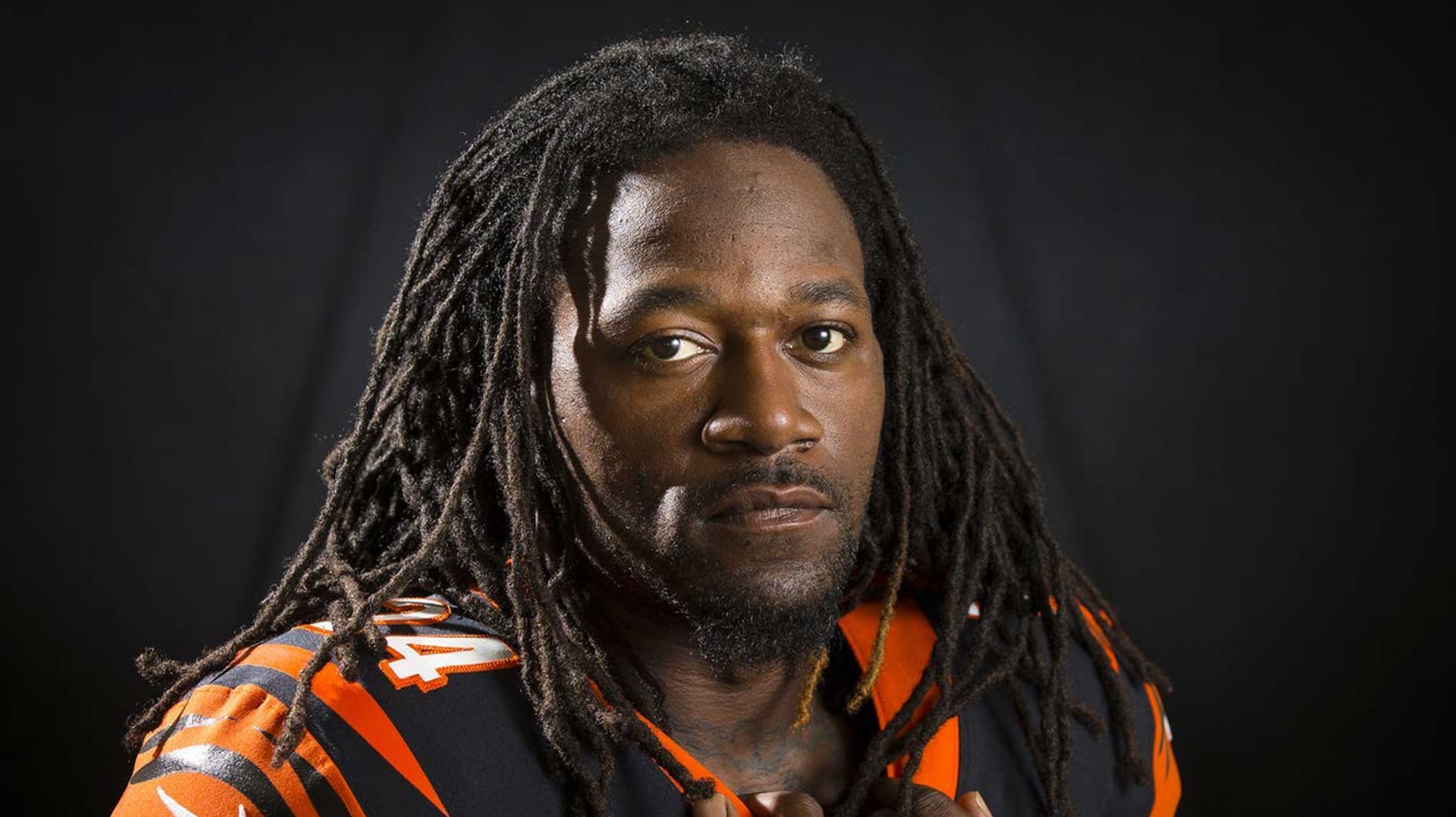 Former Cincinnati Bengal Adam \"Pacman\" Jones, seen in this 2017 picture, will spend 30 days in jail for assaulting a security guard at an Over-the-Rhine nightclub in February.