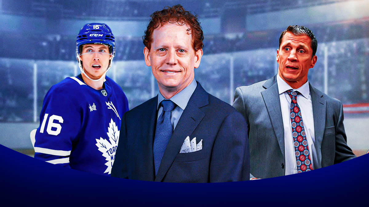 Erick Tulsky, Rod Brind'Amour, Mitch Marner
