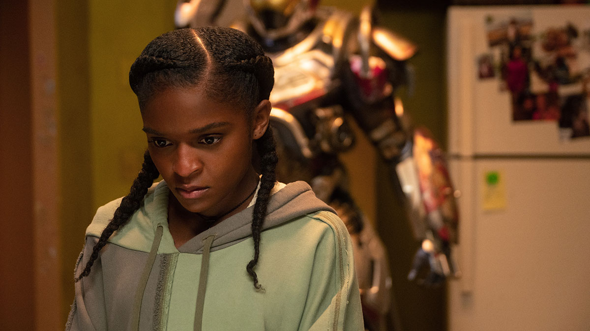 Dominique Throne in Marvel's Disney+ series Ironheart.
