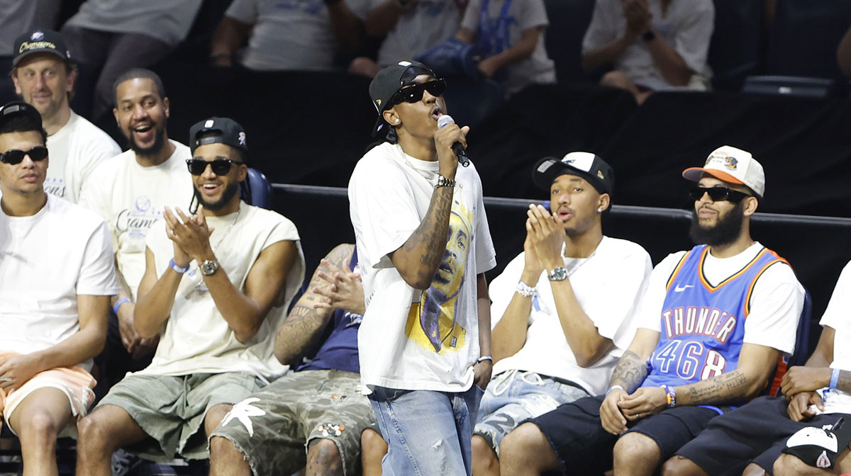 Thunder star Jalen Williams’ emotional message to fans at parade