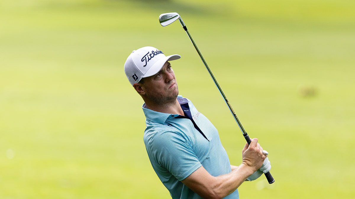 Justin Thomas’ artistry leads to Travelers Championship lead