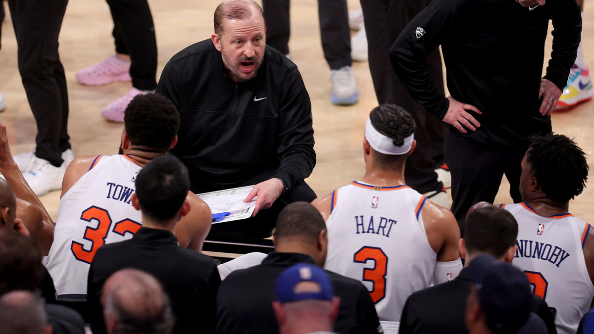 Knicks head coach Tom Thibodeau talks